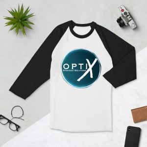 Optix 3/4 Sleeve Raglan Shirt